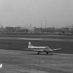 日本遊覧航空のデ・ハビランドDH.104ダブ　1955年（昭和35年）代中ごろ。（森）