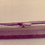 日本航空のダグラスDC-8-61　1976年（昭和51年）頃。（藤）