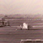 運輸省航空局のダグラスDC-3　フライトチェック用のDC-3「ちよだ号」。1966年（昭和41年）頃。（坂）