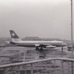 スイスの航空コンベアCV-880　1961年（昭和36年）。（梅）