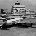 キャセイパシフィック航空ボーイングB707　1972年（昭和47年）。（今）