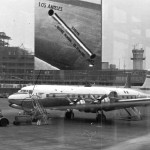 フランスのTAI（Transports Aerien Intercontinentaux)航空のDC-6B　この機体は引き渡し時に、アメリカのロングビーチからパリのオルリー空港まで、9,179kmを20時間28分で飛行し世界記録を樹立しました